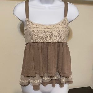 Beautiful Cotten & Lace Top